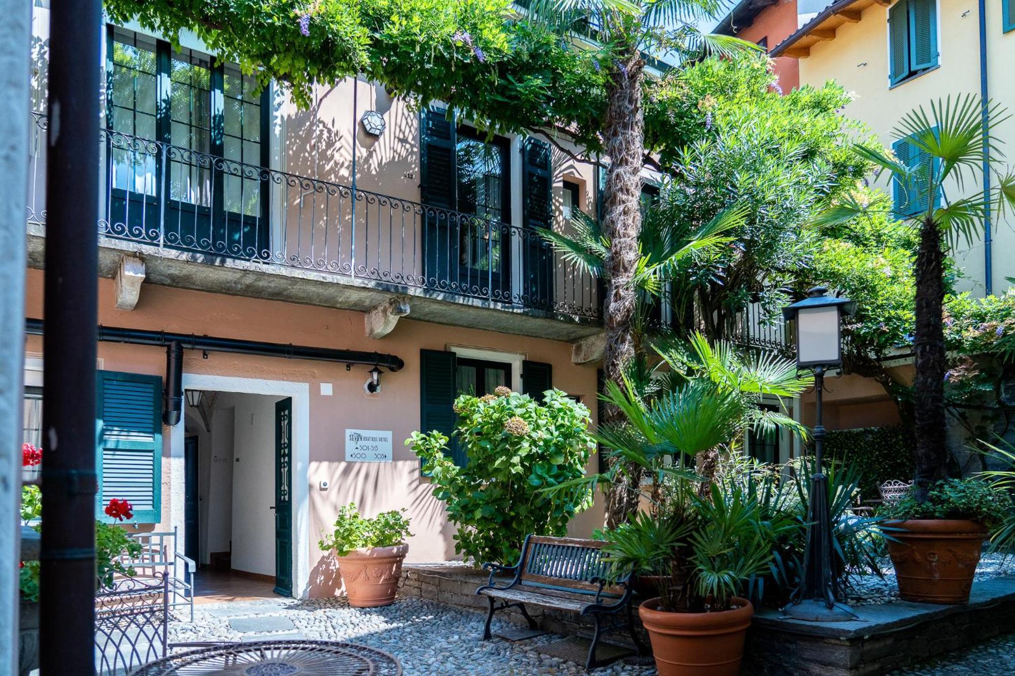 Seven Boutique Hotel Ascona Exterior foto