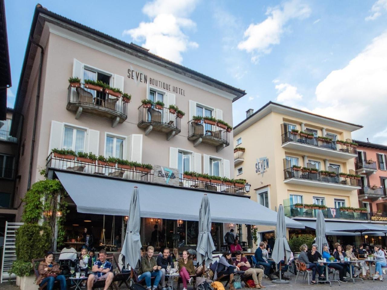 Seven Boutique Hotel Ascona Exterior foto